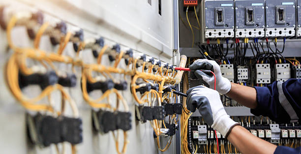 Professional Electrician technician working in Skidway Lake, MI